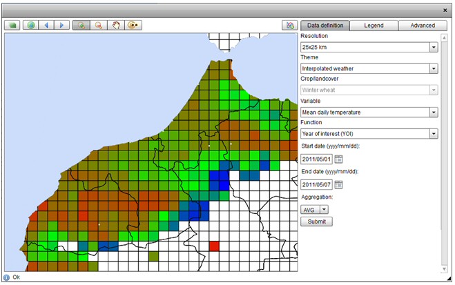 New E-AGRI viewer application for Morocco