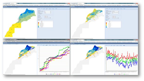 CGMS viewer for application in Anhui, China